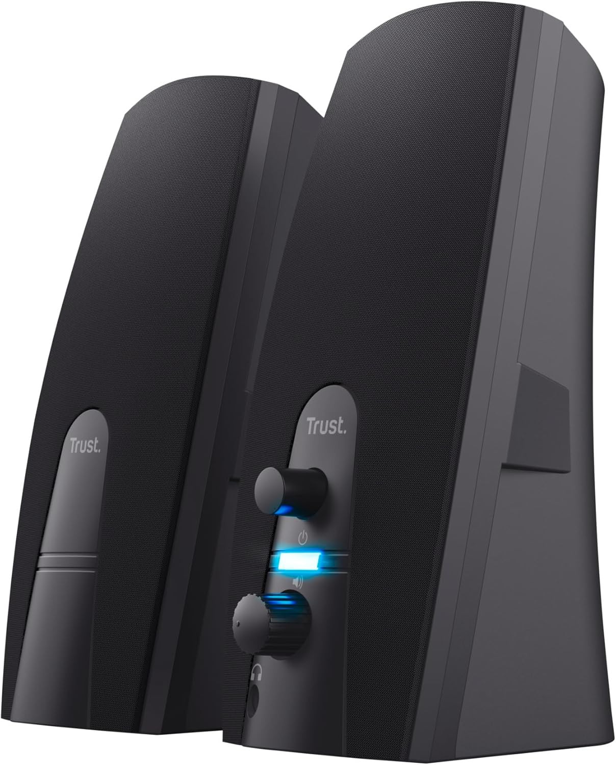 Enceinte PC Idéale pour Télétravail Haut-Parleur Stéréo USB et Jack 3.5