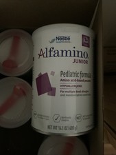 6 Cans Nestle A-lfamino Junior Jr 14.1 Oz Unflavored Alfamin O Alfamin0 Ex 01/27