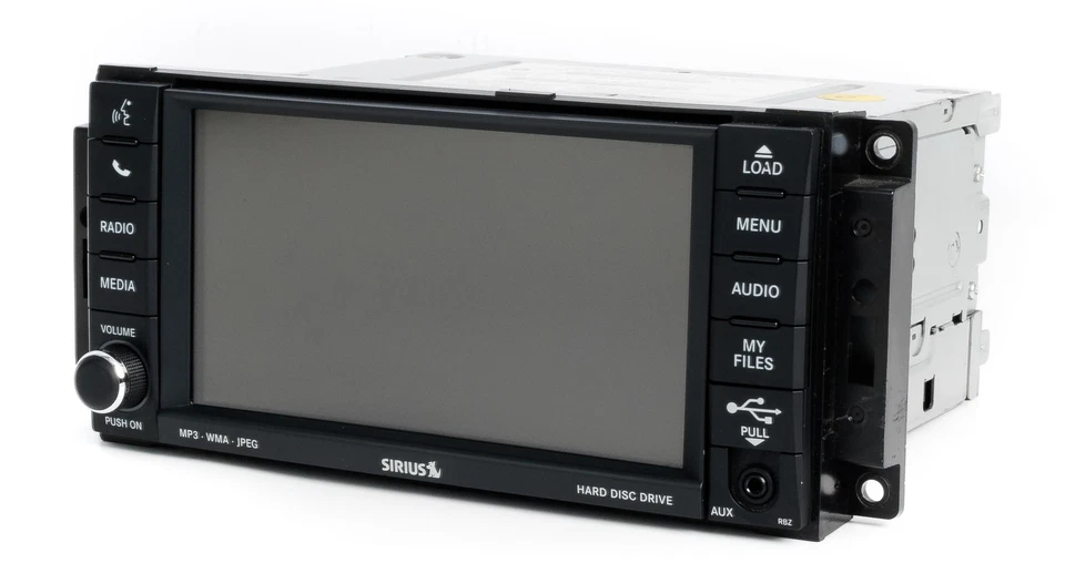 Dodge Charger AMFM 2010 radio por satélite reproductor de CD DVD único entrada auxiliar P05064959AH RBZ Foto 2 de 4