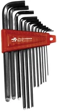 Performance Tool W1393 12 Piece SAE Long Hex Key Set