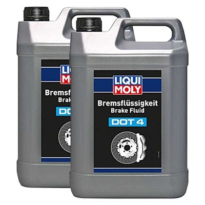 Bremsflüssigkeit LIQUI MOLY DOT4 10 Liter für Keeway Kymco Malaguti MBK Peugeot 