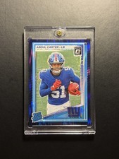 2025 Panini Donruss Optic Abdul Carter Purple Shock Prizm #300 Rated Rookie RC