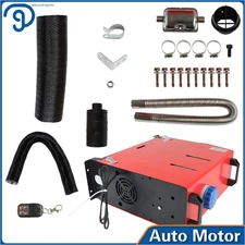 Fit For Car Boat Truck Bunk Diesel Air Heater All In One 5KW 12V LCD Thermostat