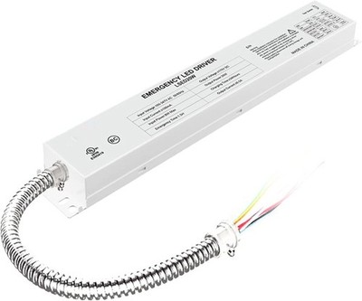 LED Emergency Backup Driver 20W 120V 347VAC UL Approved