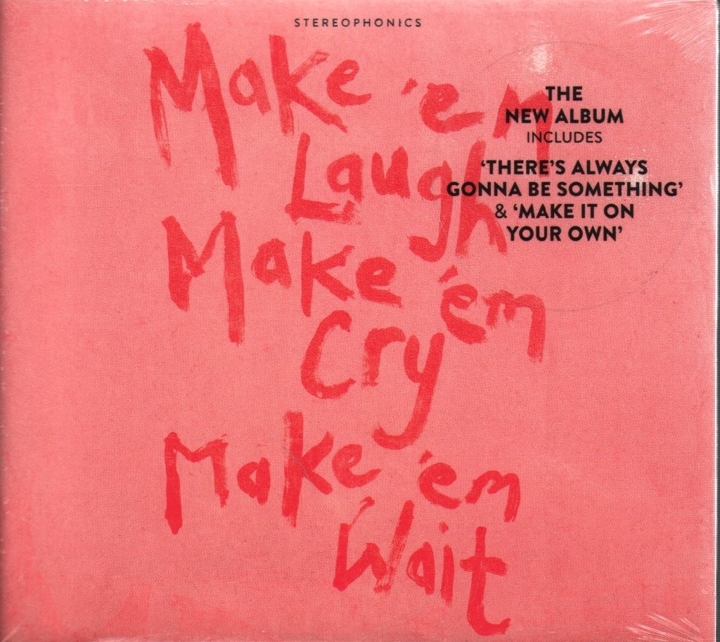 Stereophonics Make 'em Laugh, Make 'em Cry, Make 'em Wait CD Europe Island Emi