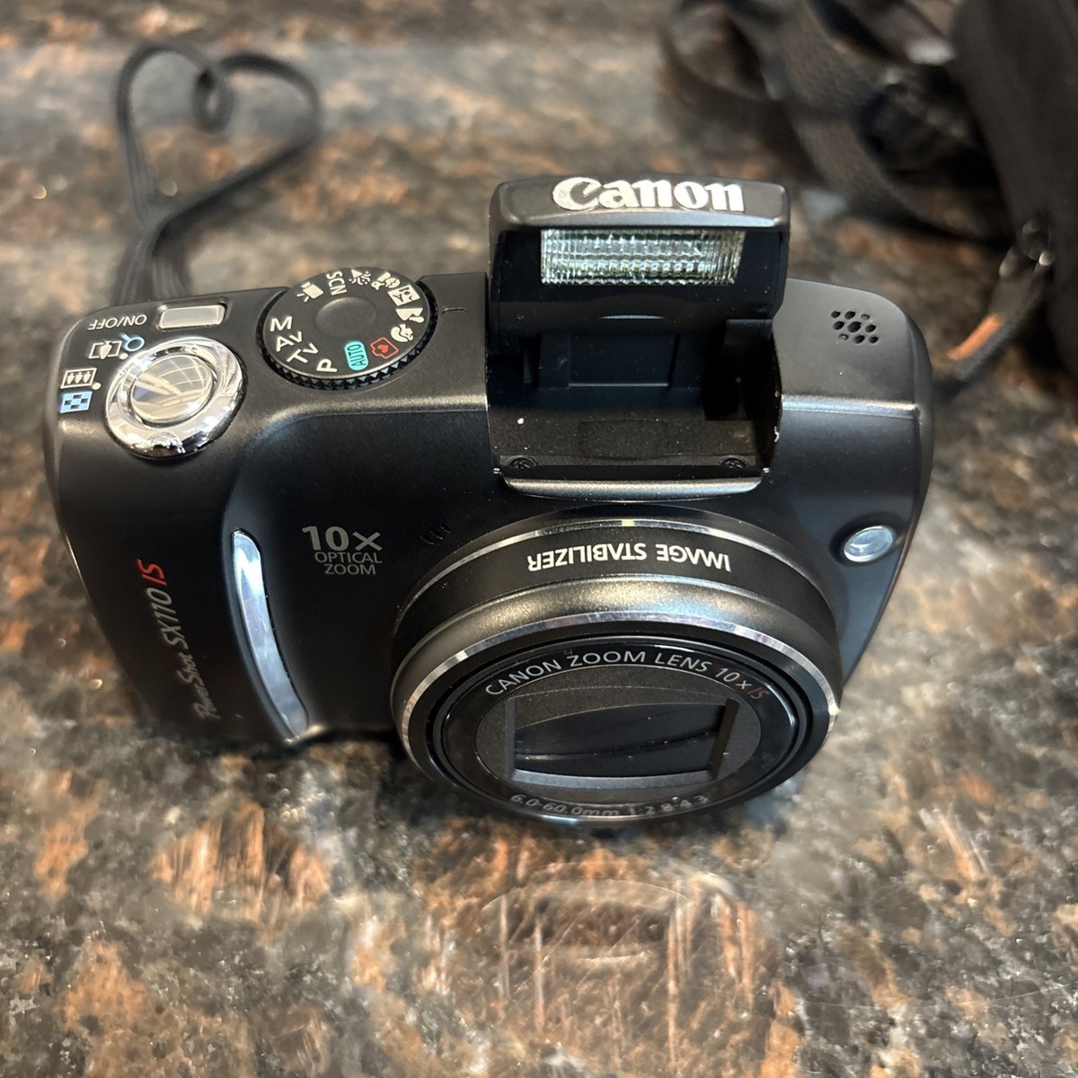 Canon PowerShot SX110 IS 10x Optical Zoom Image Stabilizer 9.0