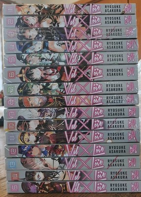 Val X Love Manga Near Complete Set 1-15