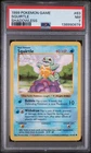 1999 POKEMON BASE SET SHADOWLESS #63 SQUIRTLE PSA 7