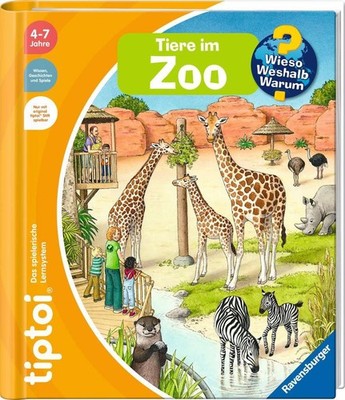 Ravensburger 49305 tiptoi  Tiere im Zoo