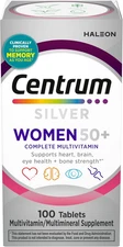 Silver Women'S Multivitamin for Women 50 Plus, Multivitamin/Multimineral Supplem