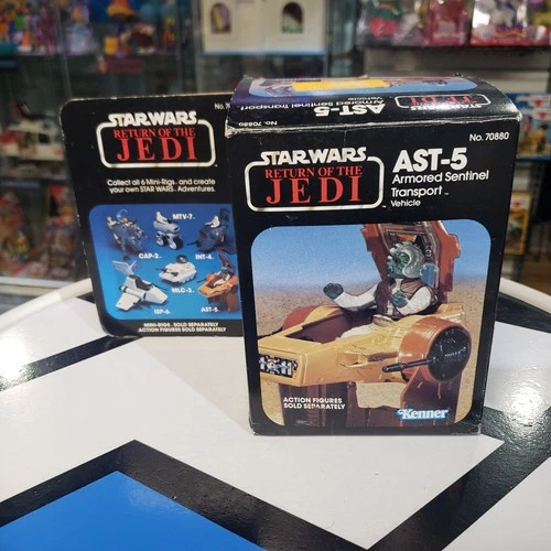Vintage Kenner Star Wars ROTJ AST-5 COMPLETE IN BOX w/ Insert & Instructions R