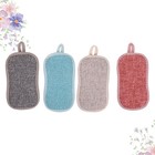 4 Pcs Abwaschschwamm Küche Putzschwamm Doppelseitiger Geschirrschrubber