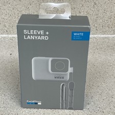 GoPro Silicone Sleeve Lanyard WHITE Go Pro Compatible For Hero 7