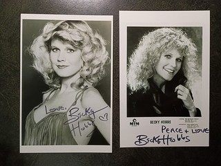 BECKY HOBBS 2 Hand Signed Autograph 4X6 Photo S BEAUTIFUL FAMOUS SINGER