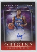 2023-24 Panini Origins Rookie Auto Red 20/99 Keyontae Johnson #RA-KJO Auto 14lt