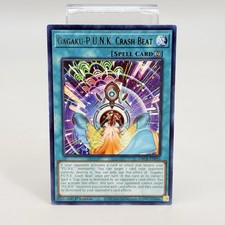 Yugioh The Grand Creators Gagaku-P.U.N.K. Crash Beat GRCR-EN010 NM/M