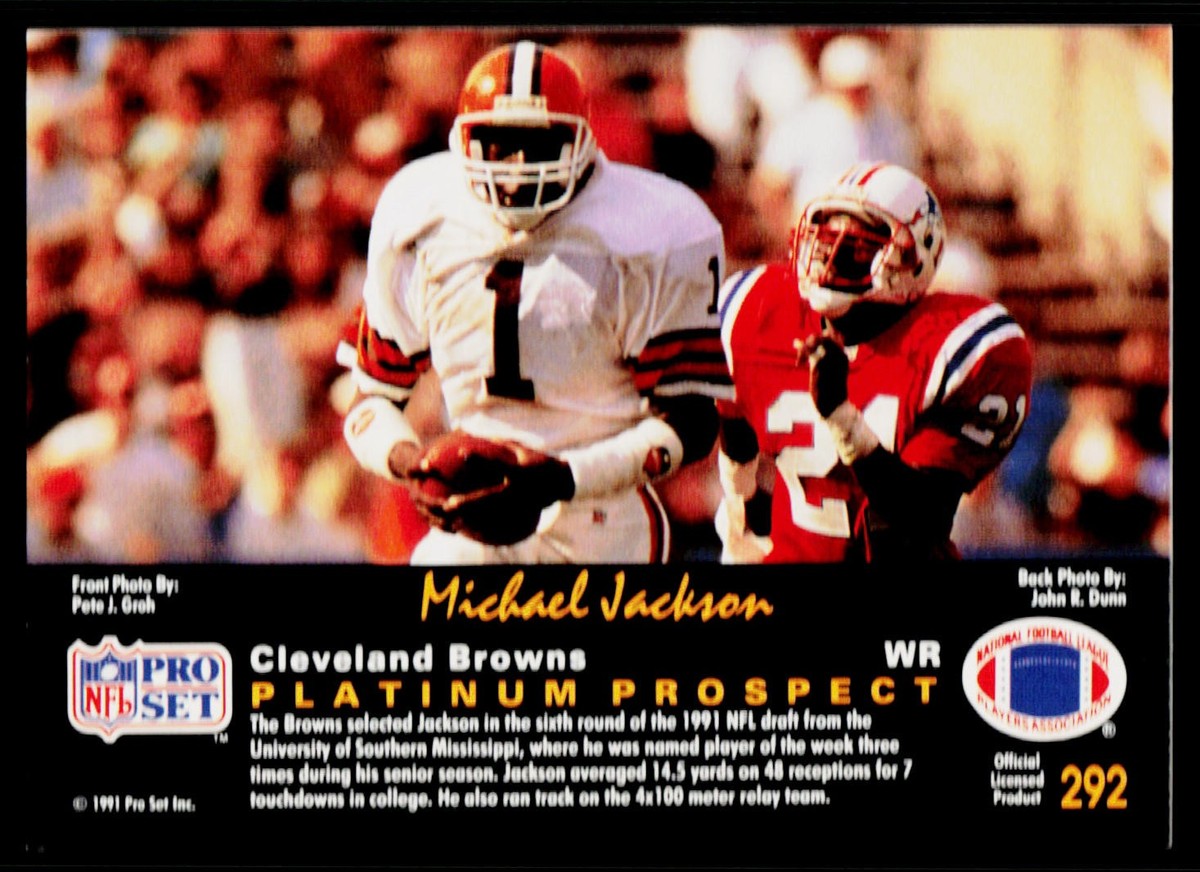 Michael Jackson, 1991 Pro Set Platinum, #292, Cleveland