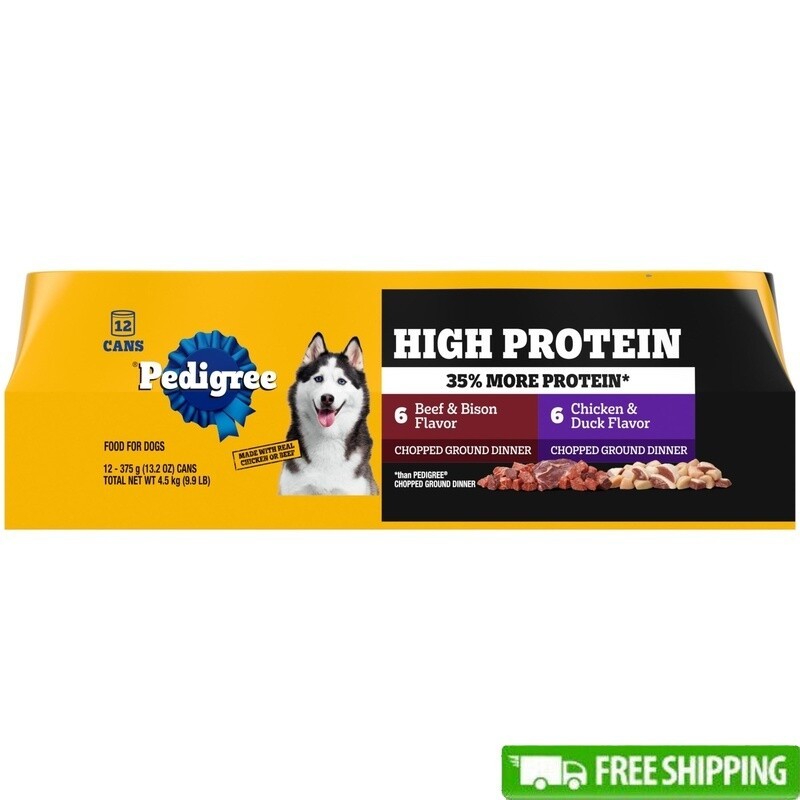 Healthy Chicken Duck Beef Bison 12 Cans 13.2 Oz New