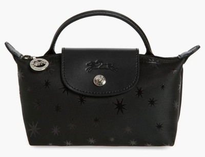 Longchamp Le Pliage Mini Top Handle Cosmetic Pouch Case w