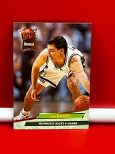 1993 Fleer Ultra Rookie Collector Trading Card Bucks Jon Barry #296. rookie card picture