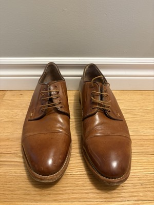 Paul Smith Brown Leather Dress Shoes US Size 8, UK 7 Cap Toe  display picture 2