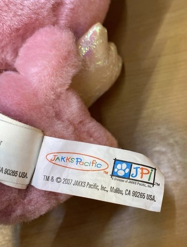 2007 Bratz Cloe’s Pet Flying Pig Angel Plush - Picture 3 of 6