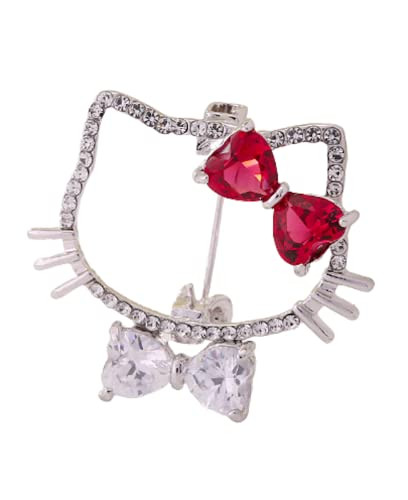 ハローキティ♡激レア♡40周年マスコットブローチSWAROVSKI