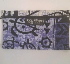 Y2K Maui Island Make-up Bag, Size Small-7" X 4.5", Hawaii,Whimsy