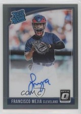 2018 Panini Donruss Optic Black Prizm 6/25 Francisco Mejia #RRS-FM Auto 5c9