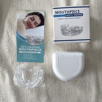 Anti Snoring Mouthpiece Sleep Apnea Guard Bruxism Anti Snore Pure Grind Aid Tray