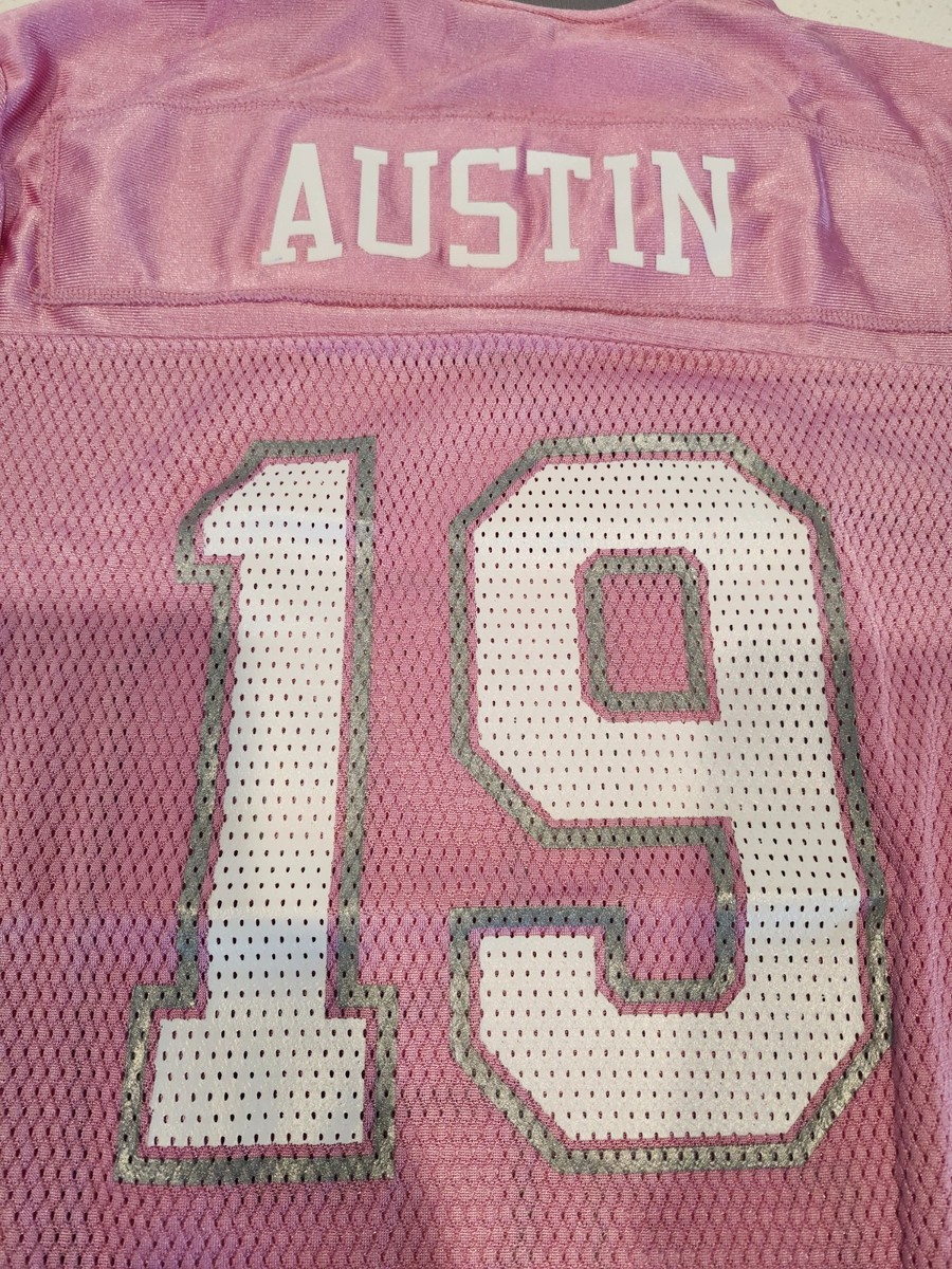 Reebok NFL Dallas Cowboys Miles Austin #19 Pink Jersey Women's