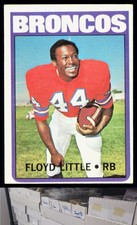 1972 Topps #50 Floyd Little - JL