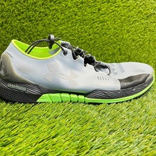 Under Armour SpeedForm AMP Mens Size 13 Gray Athletic Running Shoes Sneakers