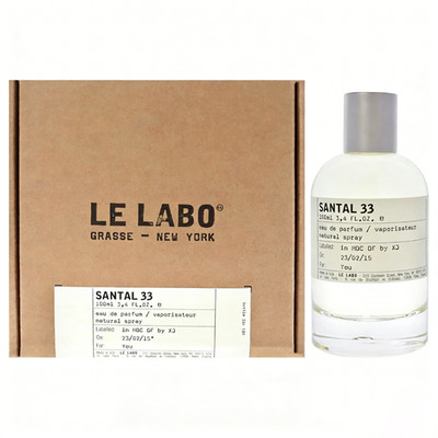 Le Labo Santal 33 Eau de Parfum 3.4 oz / 100ml Unisex Perfume New With Box