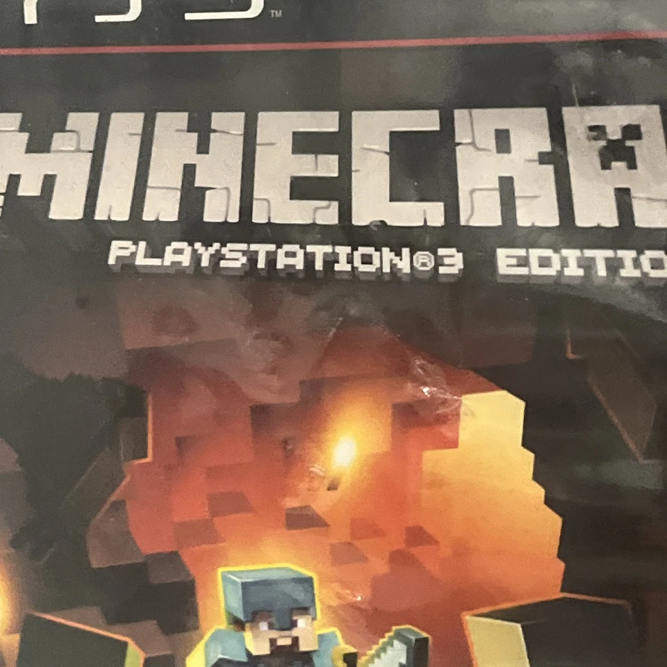 Minecraft: PlayStation 3 Edition (Sony PS3, 2014) With Inserts CIB Complete Used - Image 4 of 4