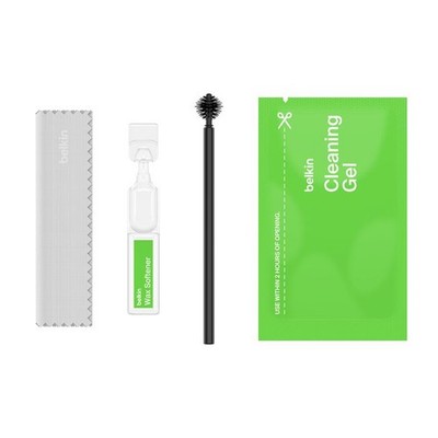 Belkin Cleaning Kit for AirPods   Pen, Cloth & Gel Multi-Pack