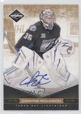 2011-12 Limited Gold Monikers 17/25 Dwayne Roloson #193 Auto 0y6