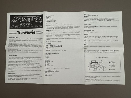 Jeu Masters Of The Universe Commodore CBM 64 C64 128 C128 Disk Gremlin - Bild 8 von 11