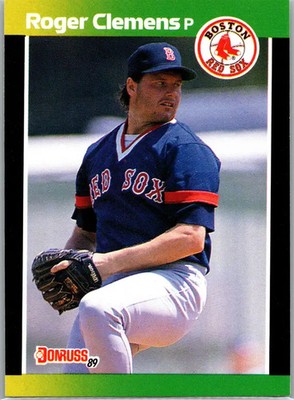 1989 Donruss Baseball's Best Roger Clemens Red Sox Base Card NM Set Filler #65