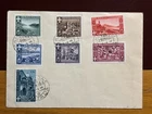 ITALY - CHAMPION OF ITALY FDC 1944 - Series VIEWS, on envelope FDC