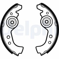 Delphi Bremsbacken Satz 185Mm Hinten Passend FüR Abarth Ritmo Autobianchi A Y10
