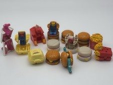 Lot of 14 McDonald's Happy Meal Food Transformers Toys - Vintage Collection