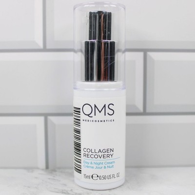 QMS Collagen Recovery Day & Night Cream 15ml Anti-Aging Skincare $115