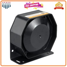 200w Compact Pa Siren Horn Speaker Ultra Slim 8 Ohm 135db Waterproof For Vehi...