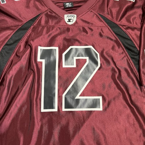 Maglia Vintage Texas A&M XL Aggie Football Anni 90 Starter Jersey Marrone 12° Uomo - Foto 2 di 9