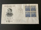 1940 #872 5c Frances Willard Block Of 4 - Artcraft FDC