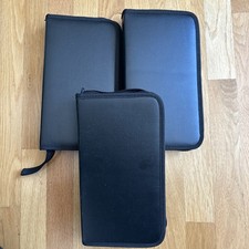CD/DVD storage binder holds 40 CD's or DVD s Set of 3