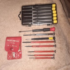 Precision Screwdriver Set. 25 Pieces. Watchmakers And Jewlers.