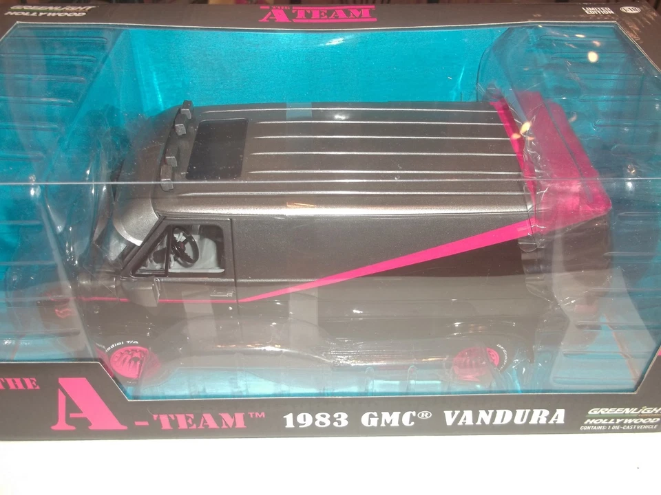 Greenlight 13521 - THE A TEAM VAN - 1983 GMC Vandura - 1/18 Scale - NEW - Image 3 of 4