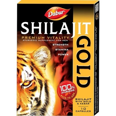3×10's Dabur Shil@jit Gold 10cap 100% Ayurvedic, From Best Brand & Supplier